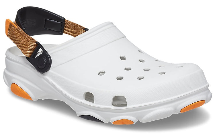 Crocs Classic Clog Beach Unisex White Sandals 206340-94S - 4