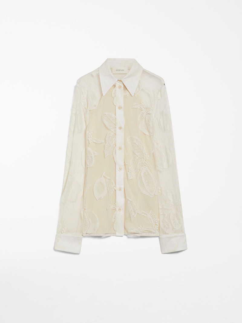 ASTI Printed lace shirt 1