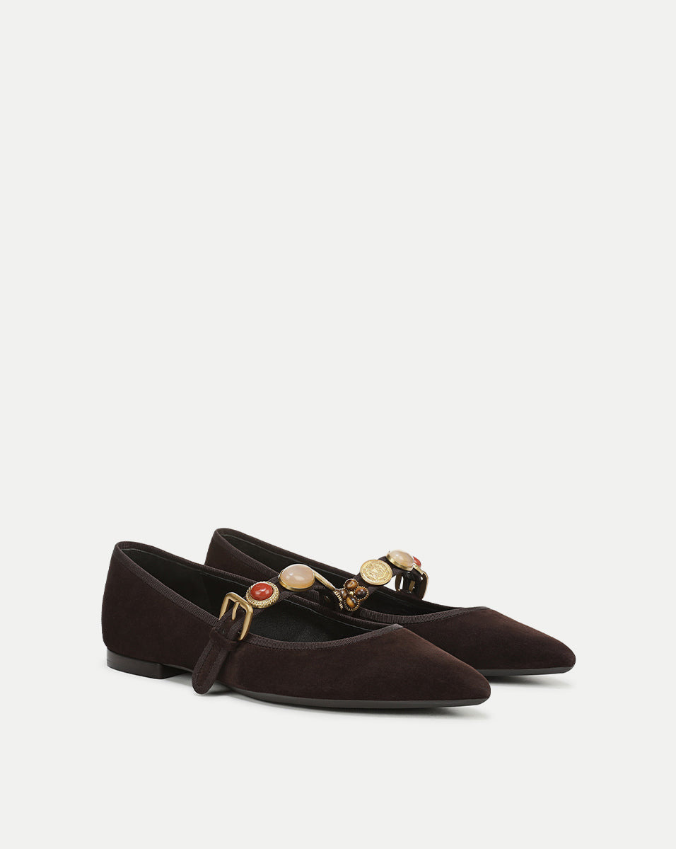 SELENE EMBELLISHED FLAT - 2