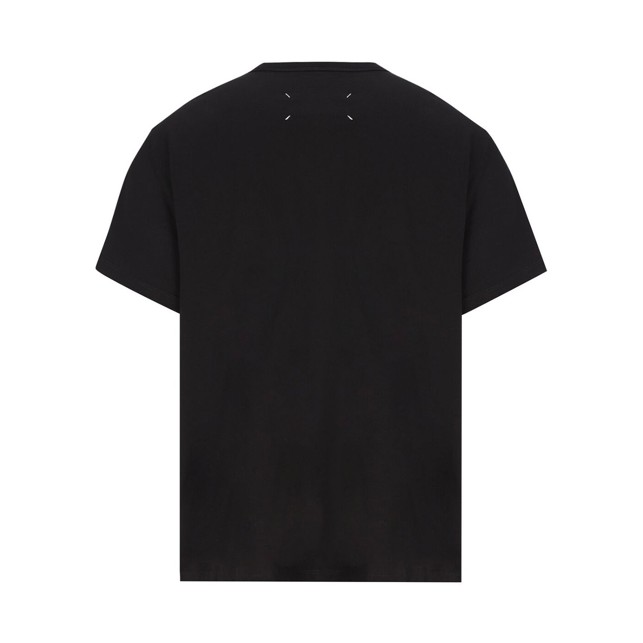 black cotton logo t-shirt - 2