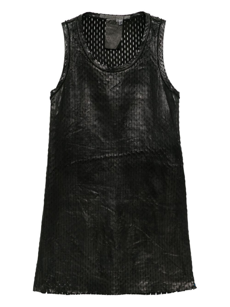 perforated leather dress 1