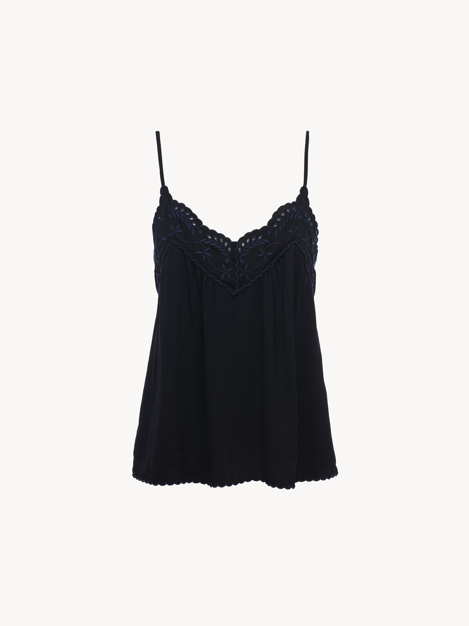 EMBROIDERED SLIP TOP - 4
