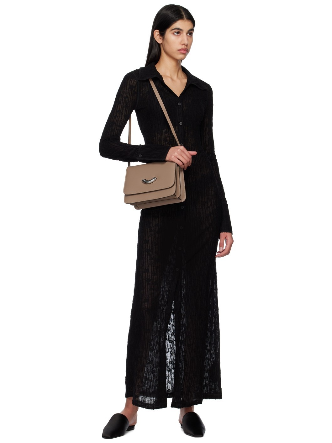 Black Cenci Maxi Dress - 4