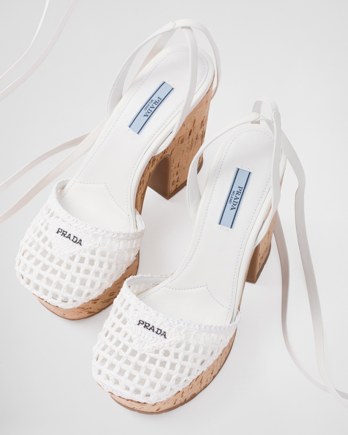 Raffia wedge sandals - 6