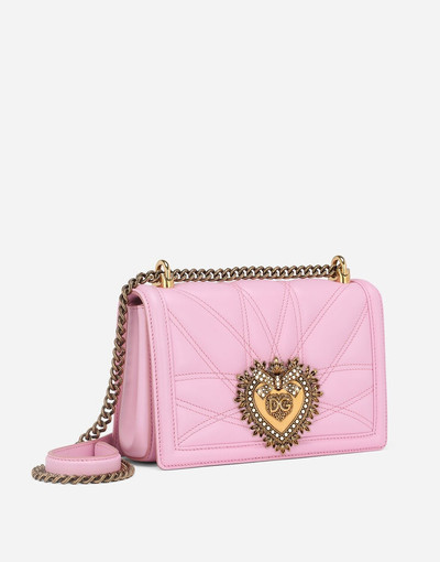 Dolce & Gabbana Medium Devotion bag in quilted nappa leather outlook