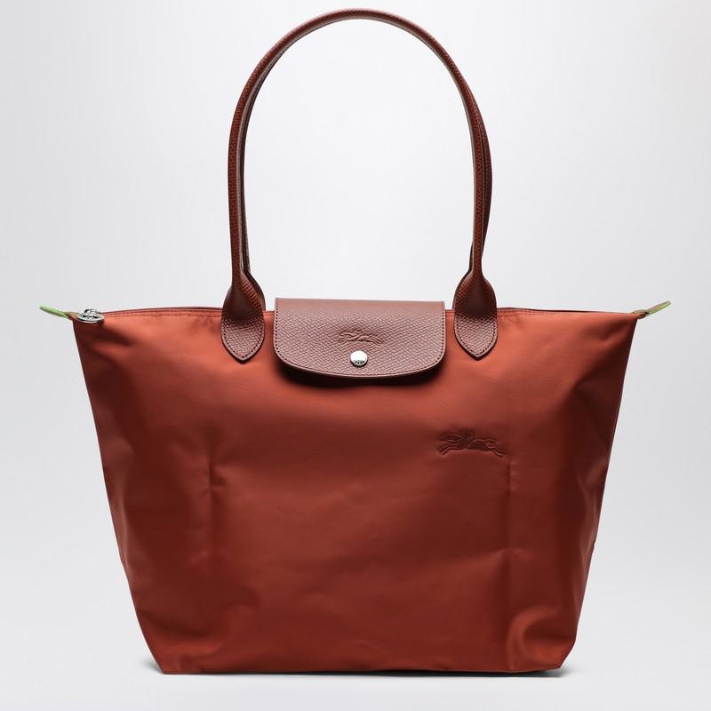 Longchamp Chestnut-Coloured L Le Pliage Original Bag - 1