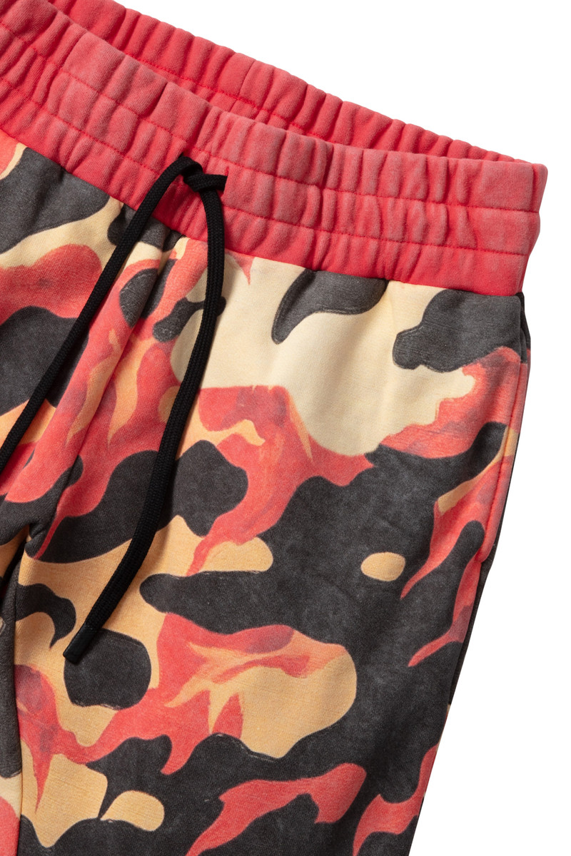 WHO DECIDES WAR FLAME CAMO SWEATPANT outlook