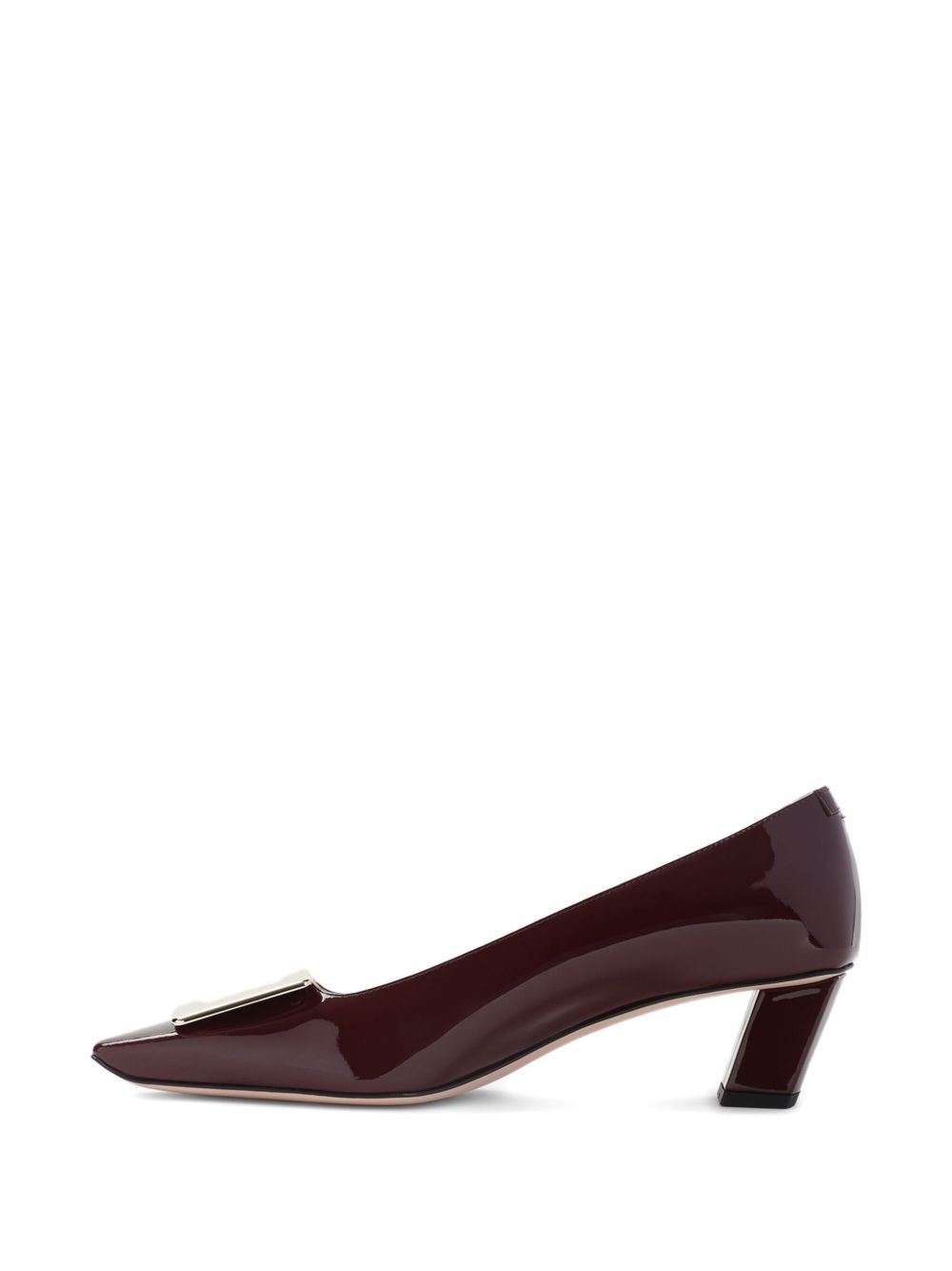 45mm Belle buckle-embellished block-heel pumps - 3