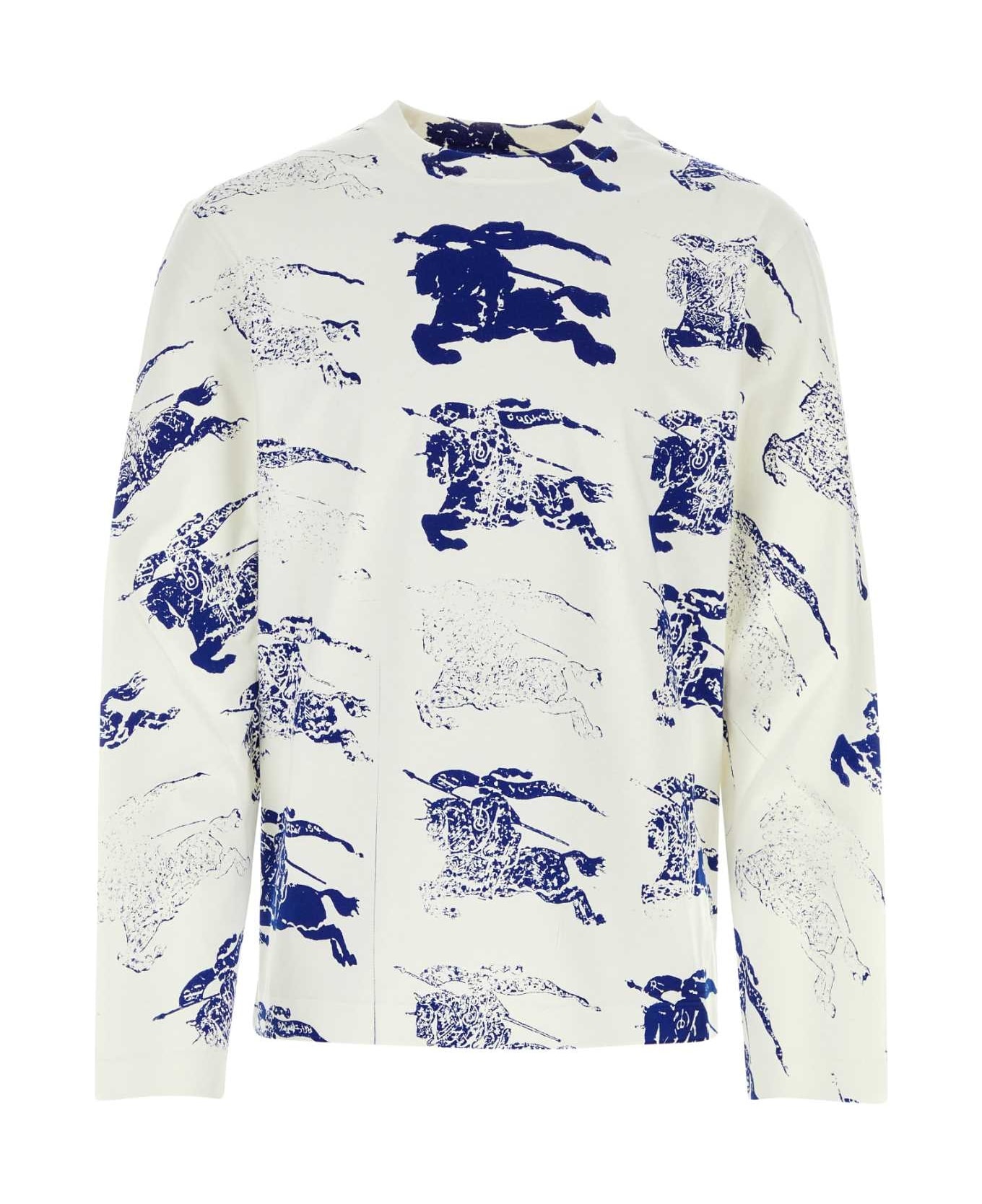 White Cotton T-shirt - 1