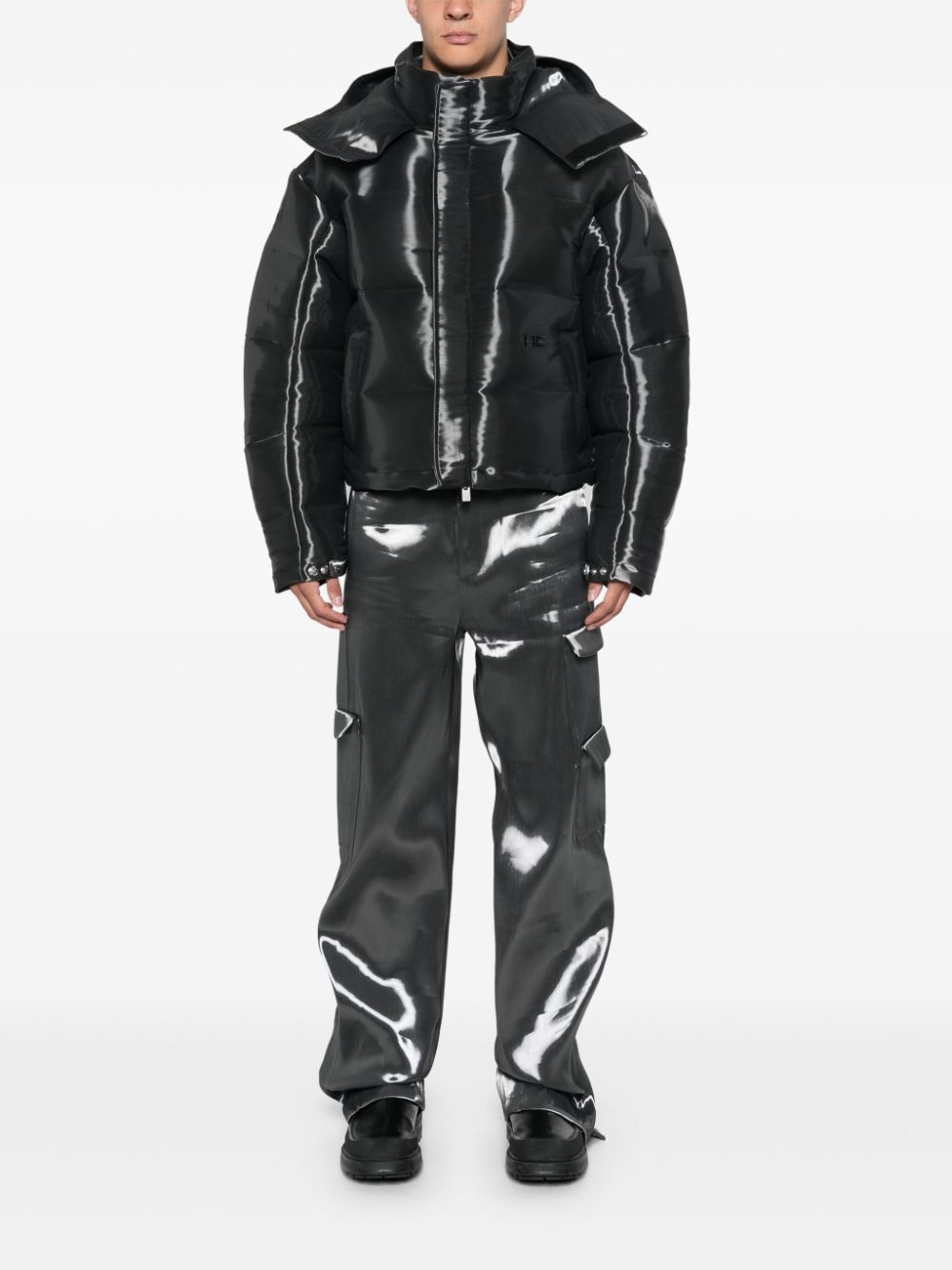 liquid-metal down jacket - 2
