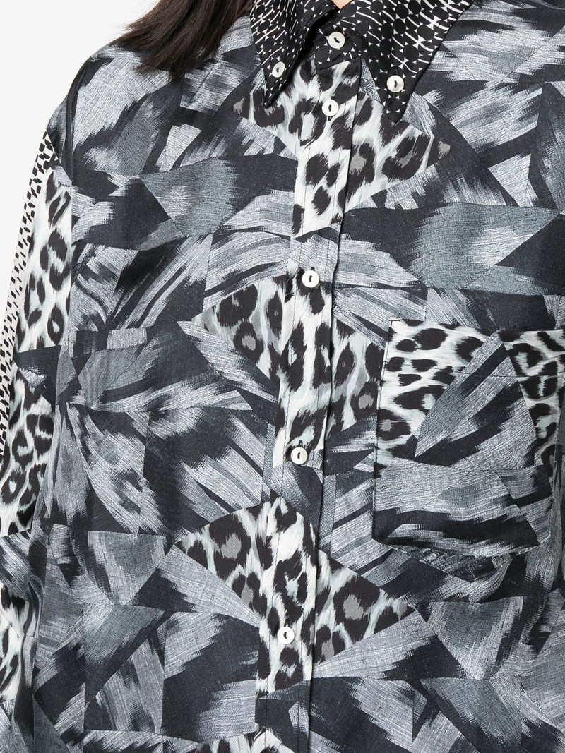 abstract-print silk shirt 5
