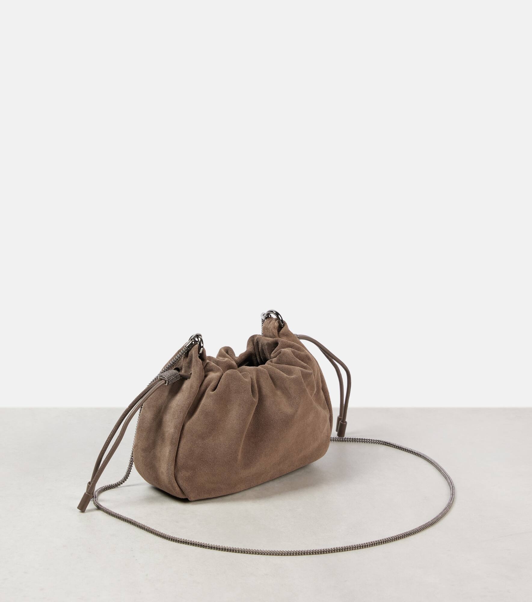 Softy Small suede crossbody bag - 4