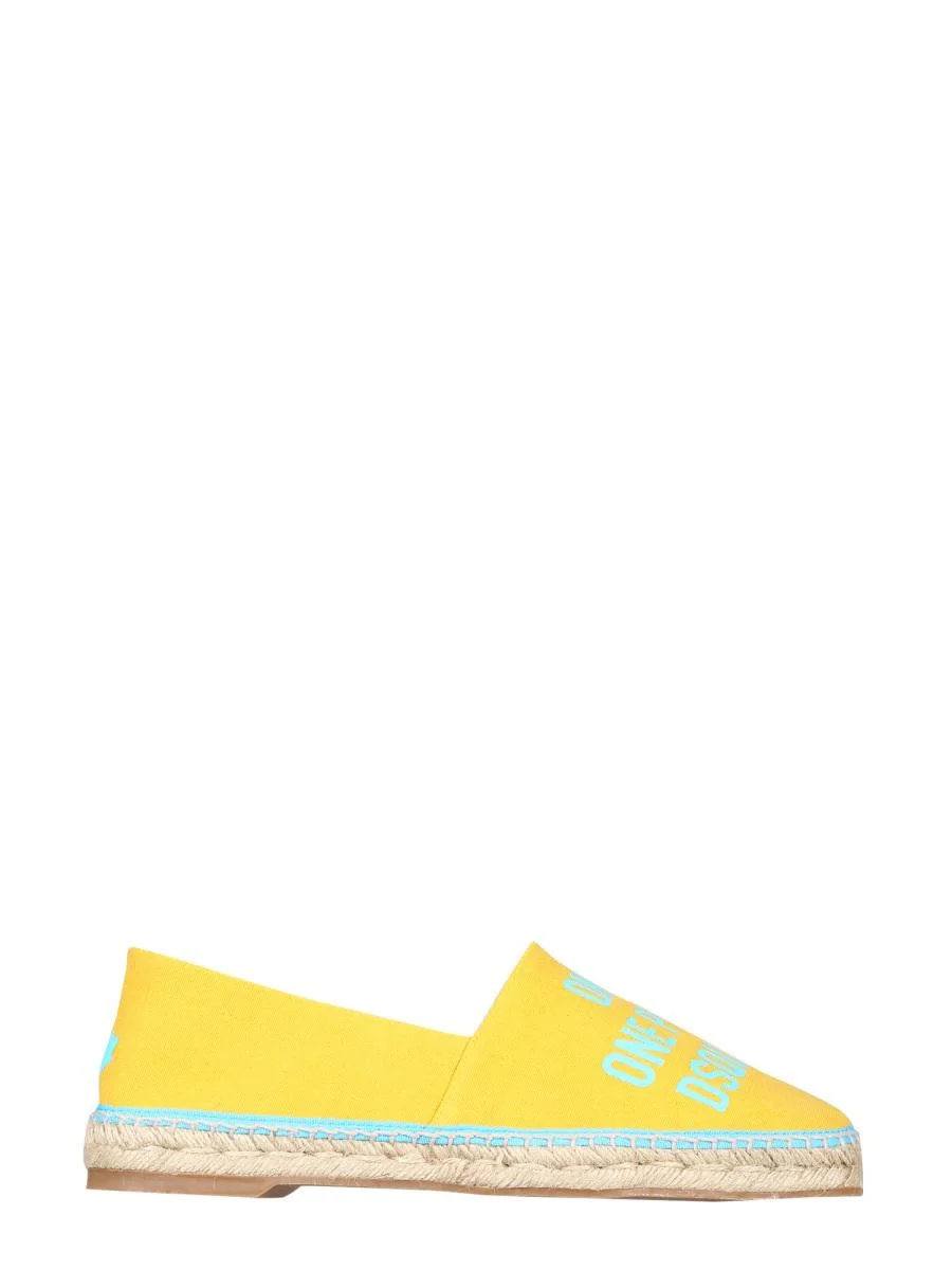 DSQUARED2 ORGANIC CANVAS ESPADRILLE - 1