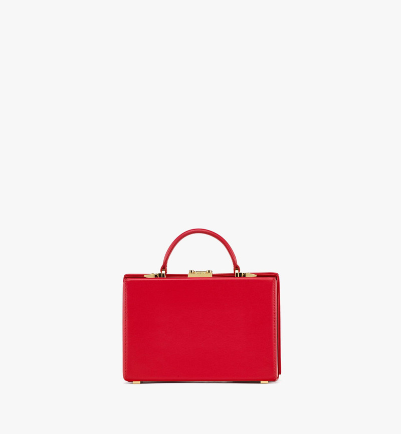 Berlin Crossbody in Gold Monogram Leather 5