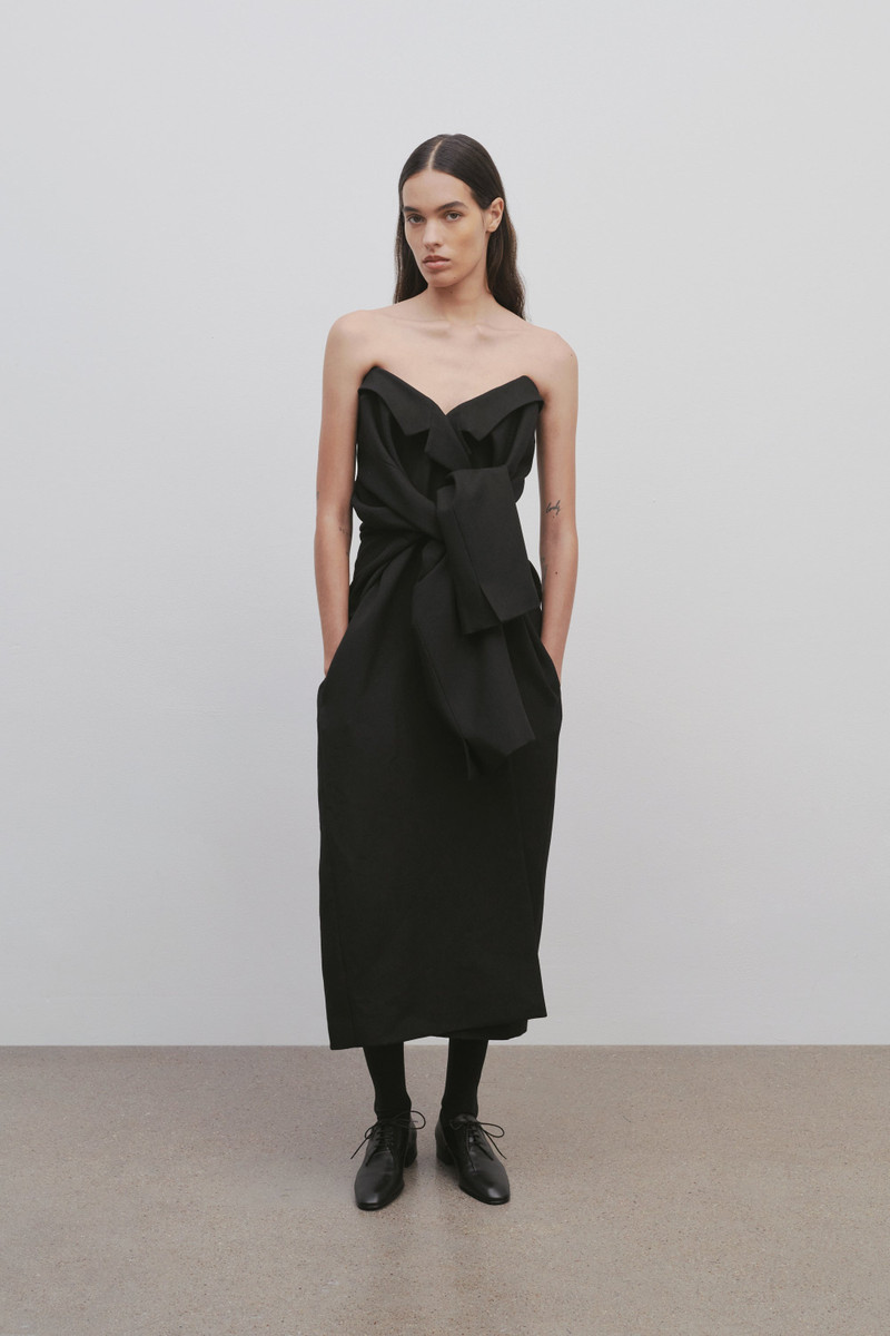 Arpelle Dress in Virgin Wool and Mohair 4