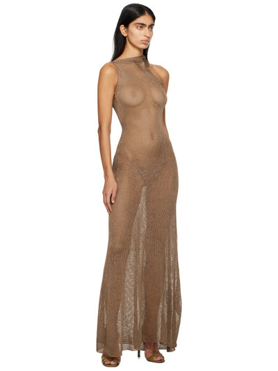 AYA MUSE Brown Tera Maxi Dress outlook