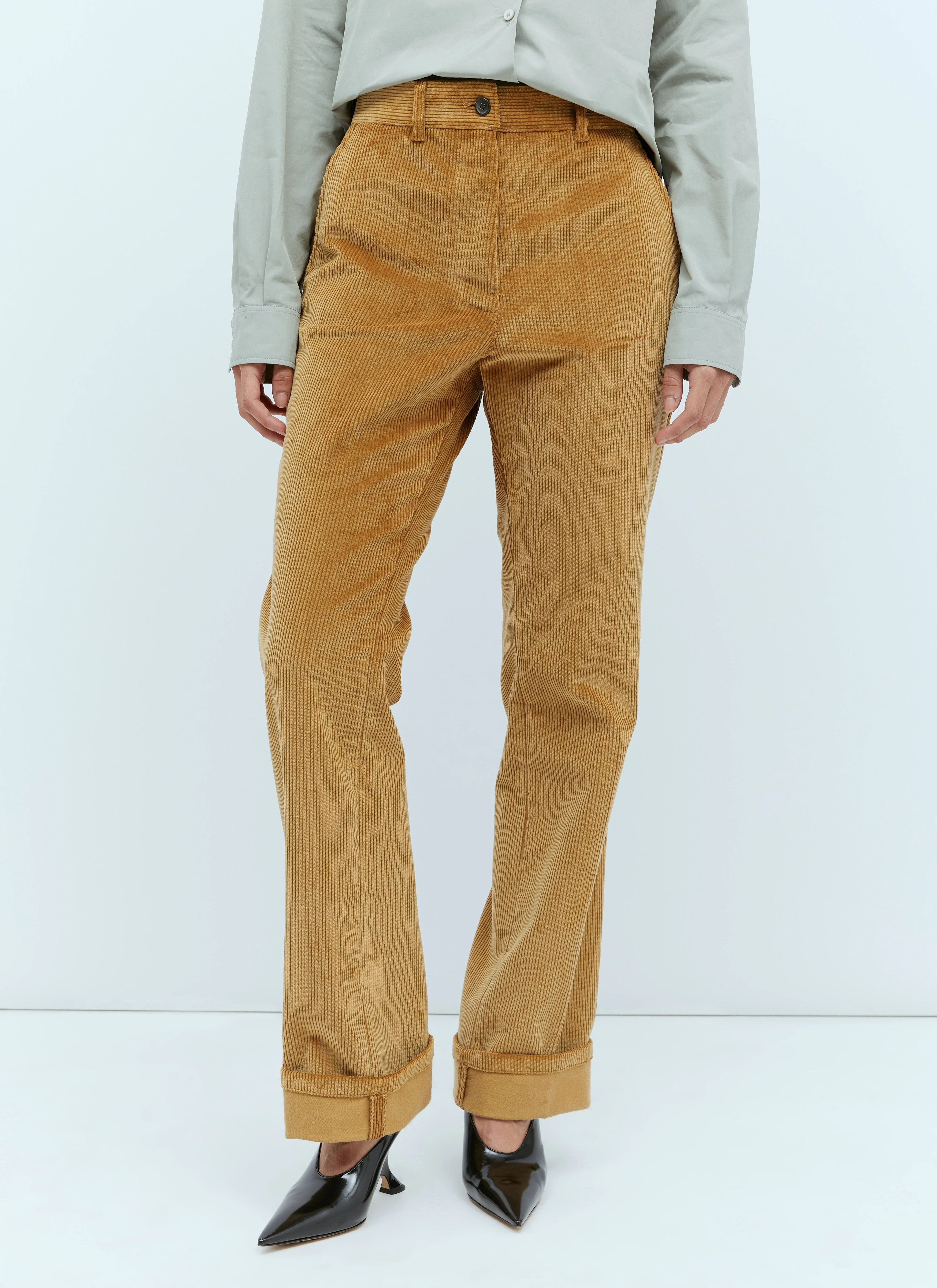 Miu Miu Women Corduroy Pants - 1