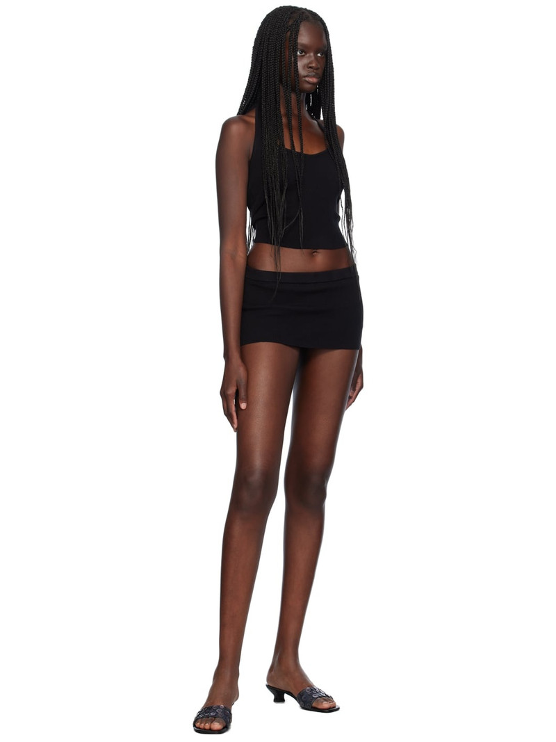 Frankies Bikinis Black Marialla Tank Top outlook