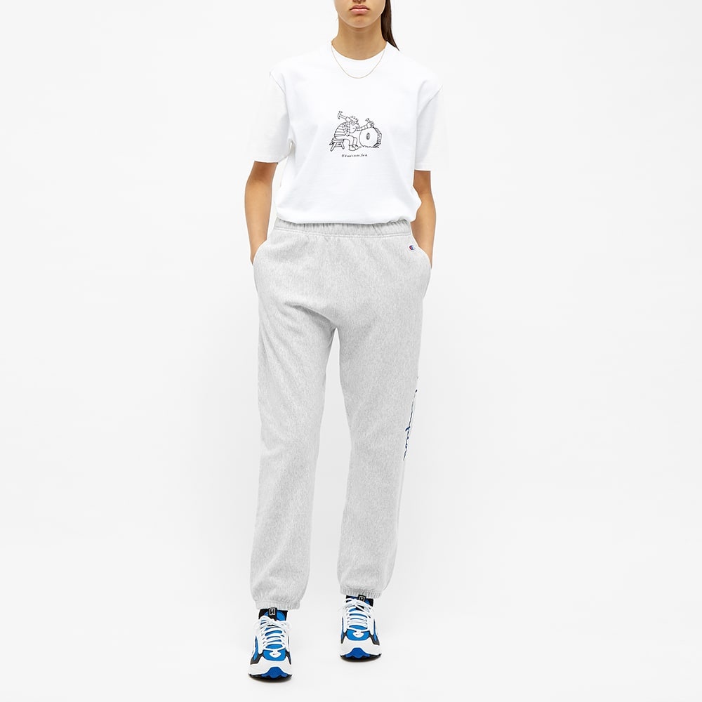 Champion Reverse Weave Women's Side Logo Cuffed Pant - 7