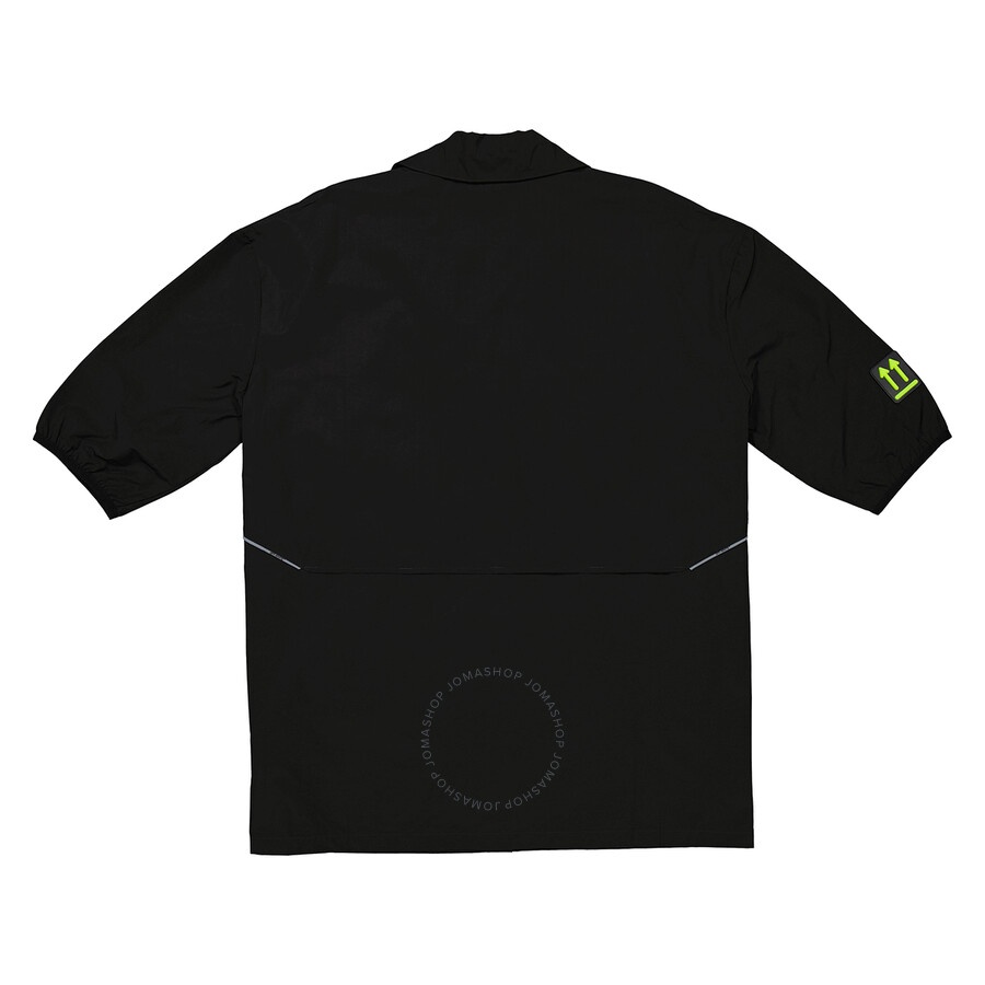 Off-White Men's Short-sleeve Track Button Shirt In Black - 2