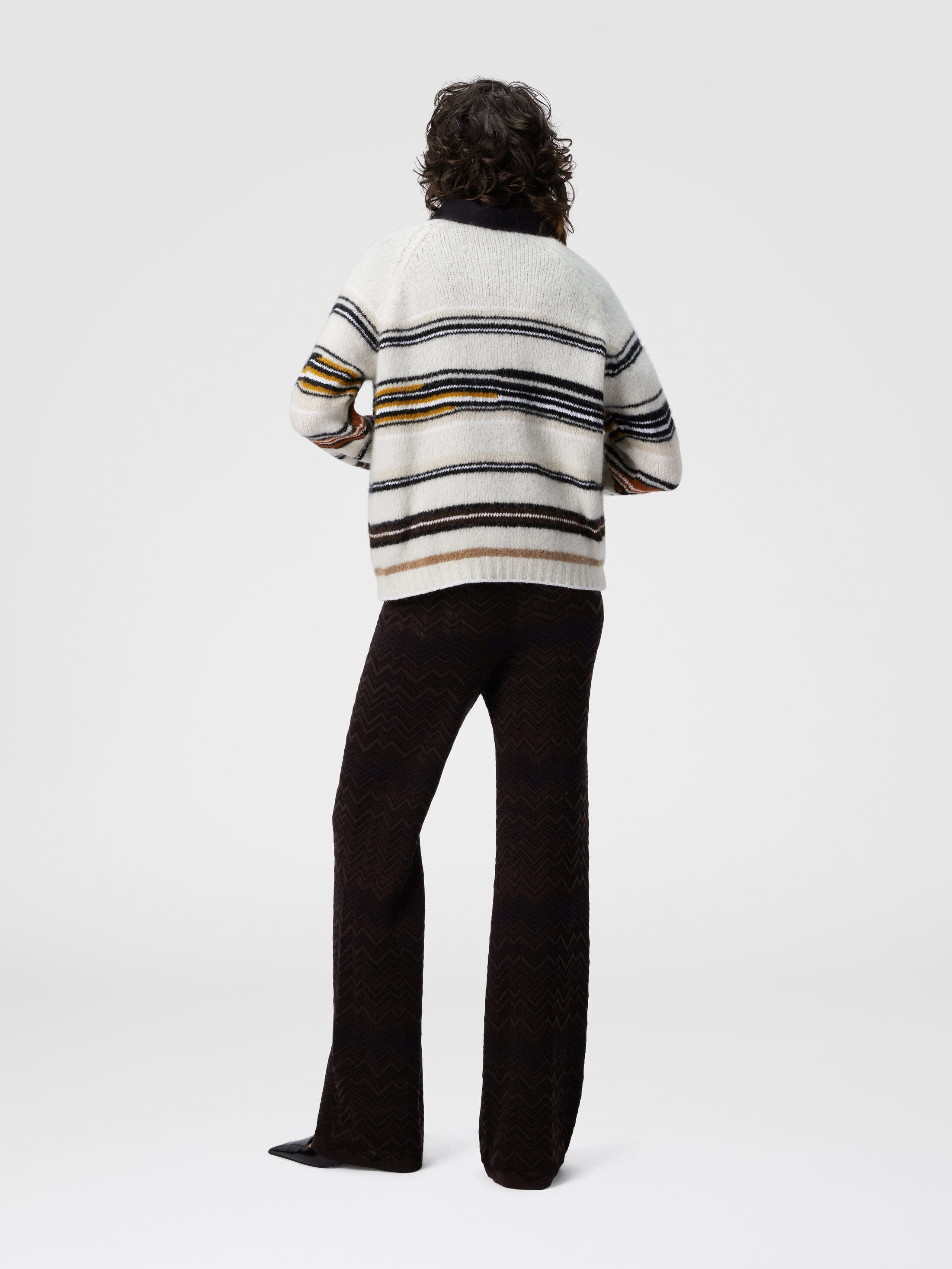 Missoni Straight Long Pants In Chevron Pattern in Brown at Nordstrom - 3