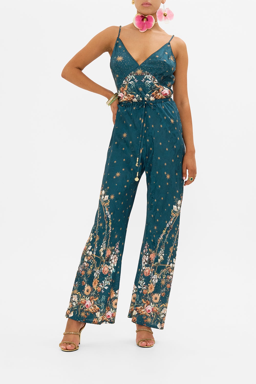 BIAS CUT DRAWSTRING PANT - 1