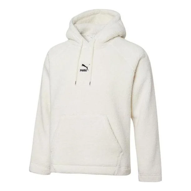 PUMA Classics Sherpa Hoodie 'White' 533122-73 - 1