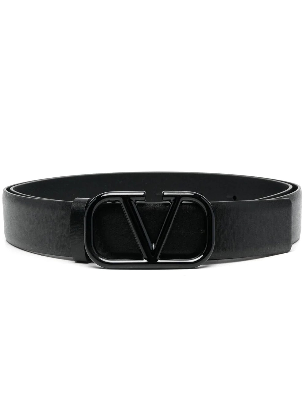 VLOGO leather belt - 1