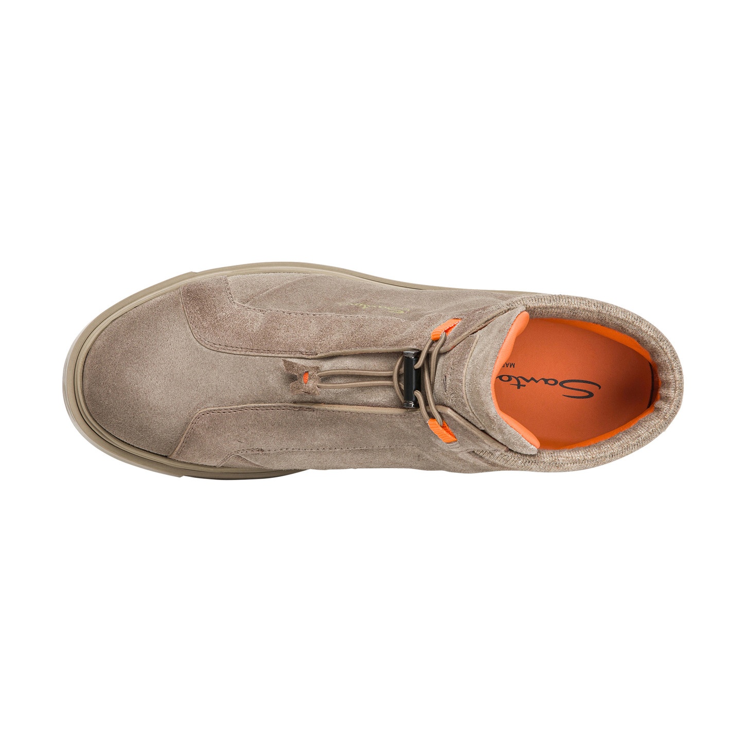 Men's brown suede hiking boot - 5