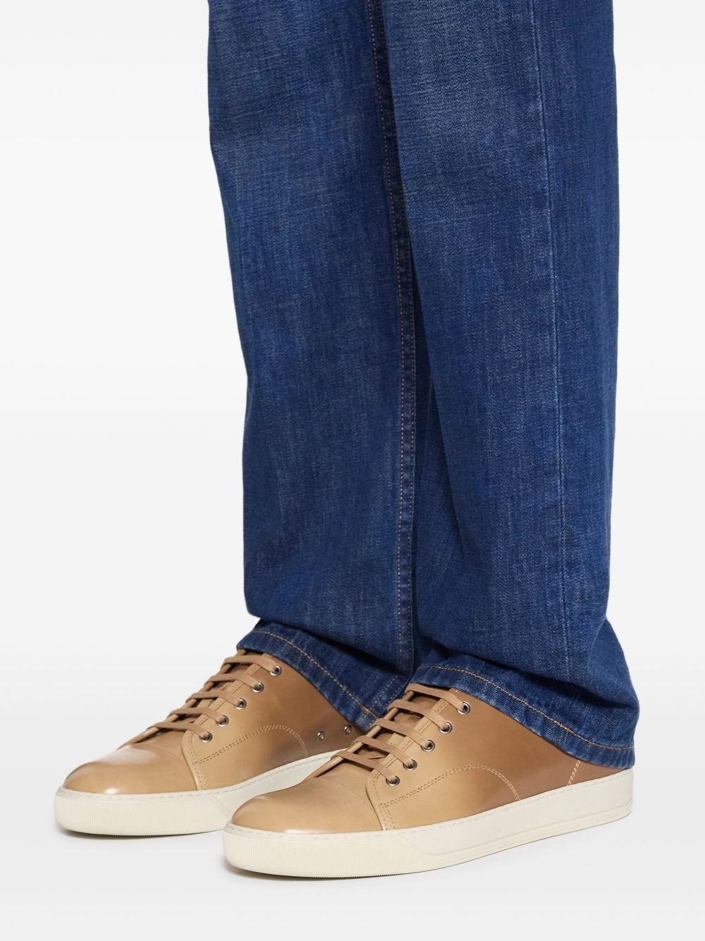 leather sneakers - 7
