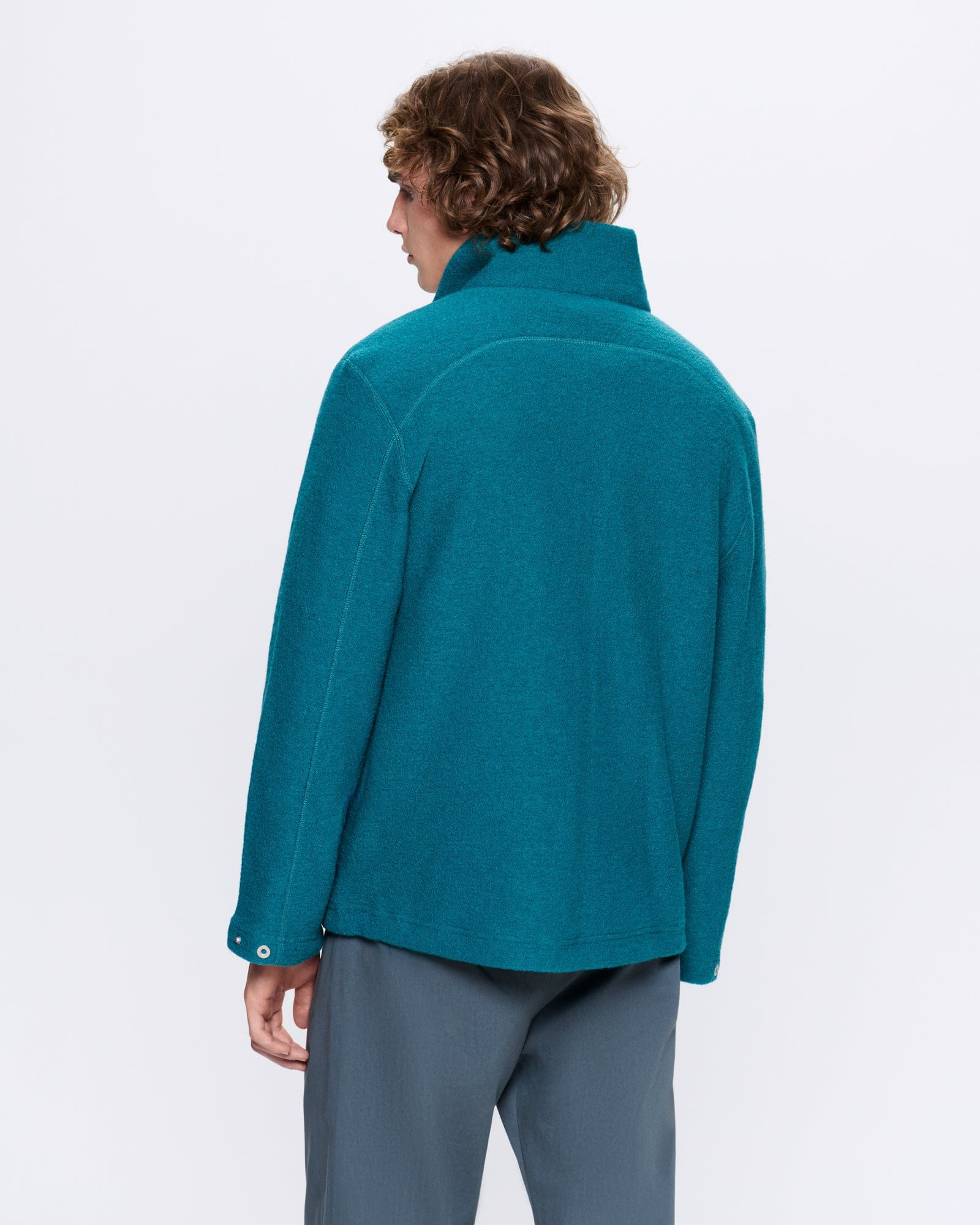 Men's DNA Utility Wool Jacket - Scarab Teal - 5
