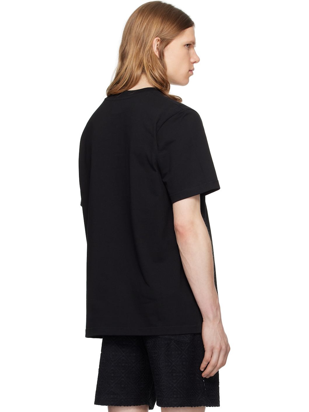 Black Mushroom Emblem T-shirt - 3