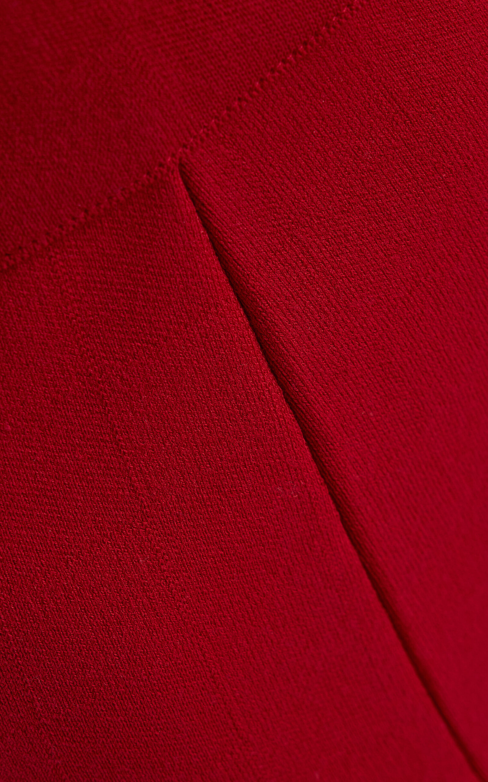 Knit Cotton-Blend Boy Shorts red - 5