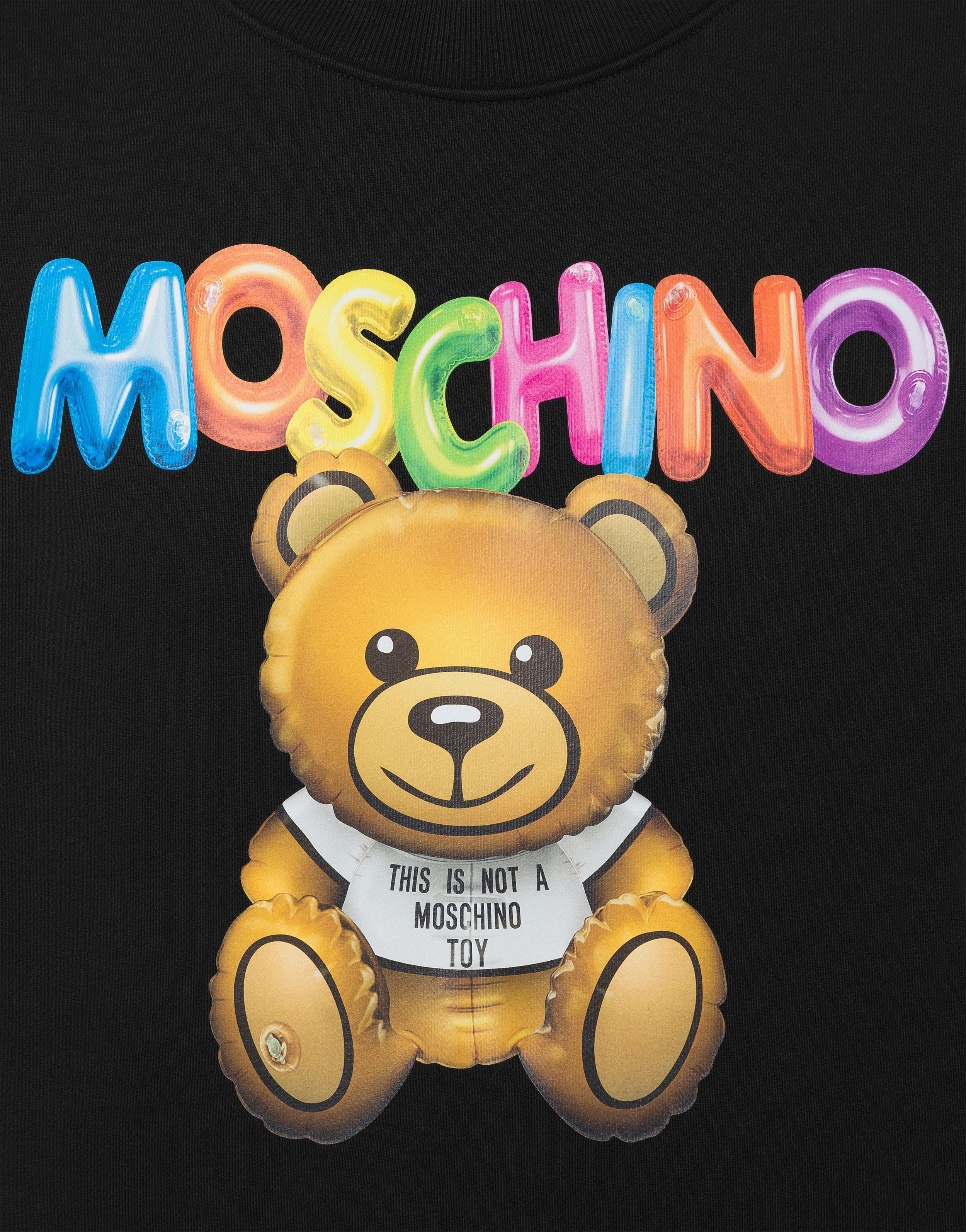 INFLATABLE TEDDY BEAR ORGANIC COTTON SWEATSHIRT - 4