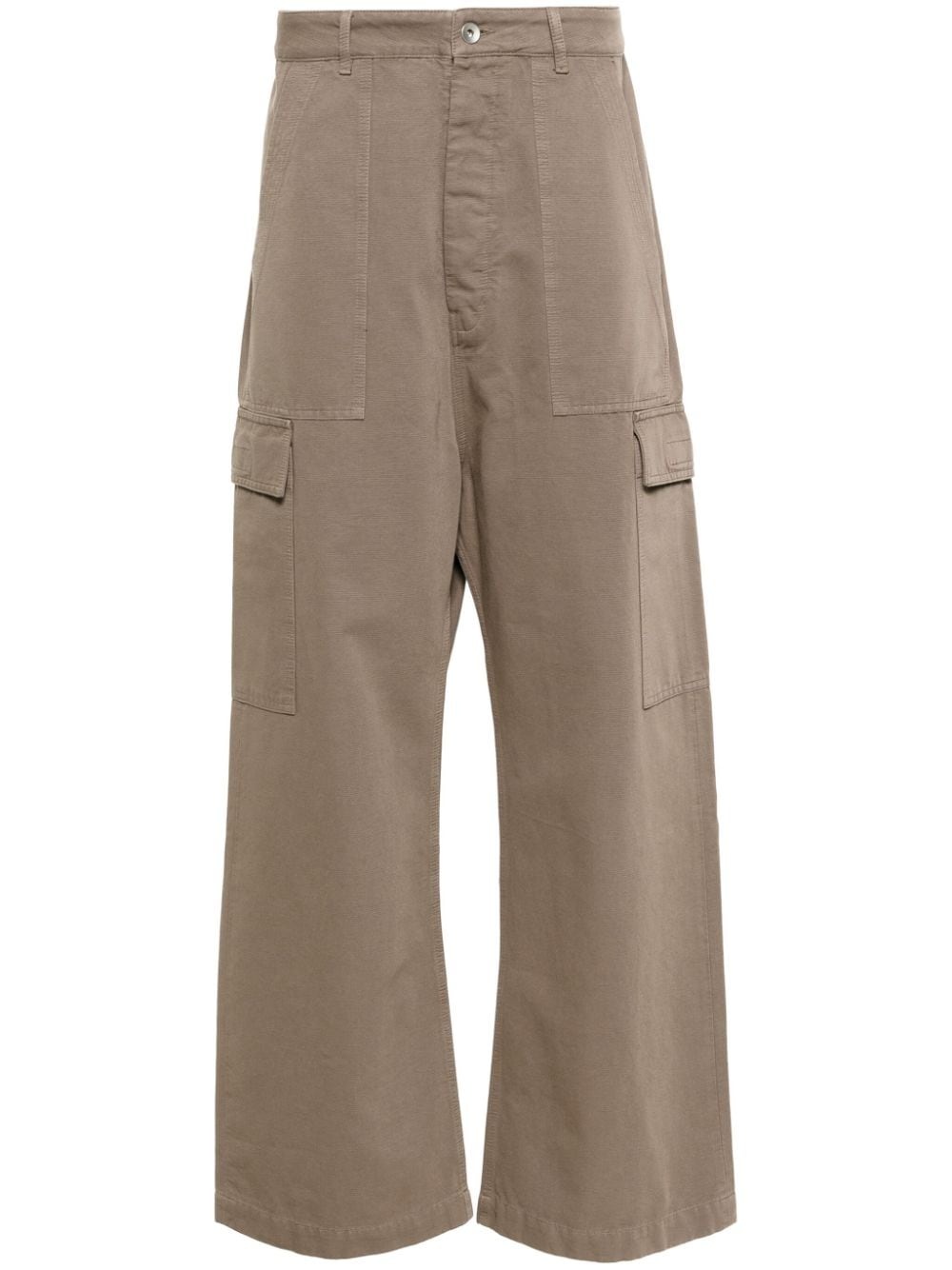 cotton cargo trousers - 1