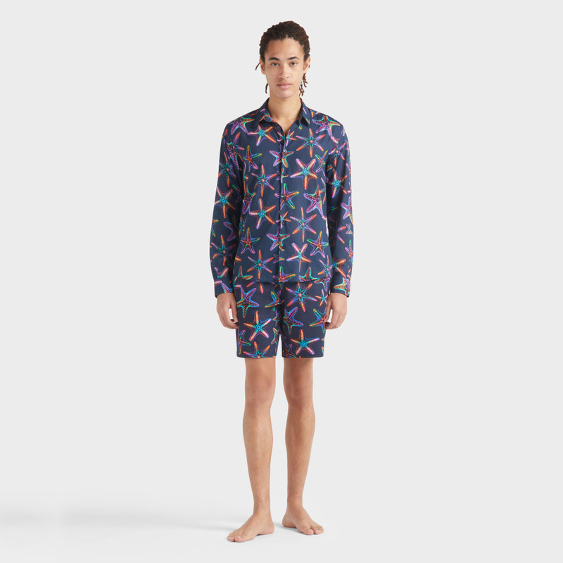 Vilebrequin Organic Cotton Shirt Disco Stars outlook