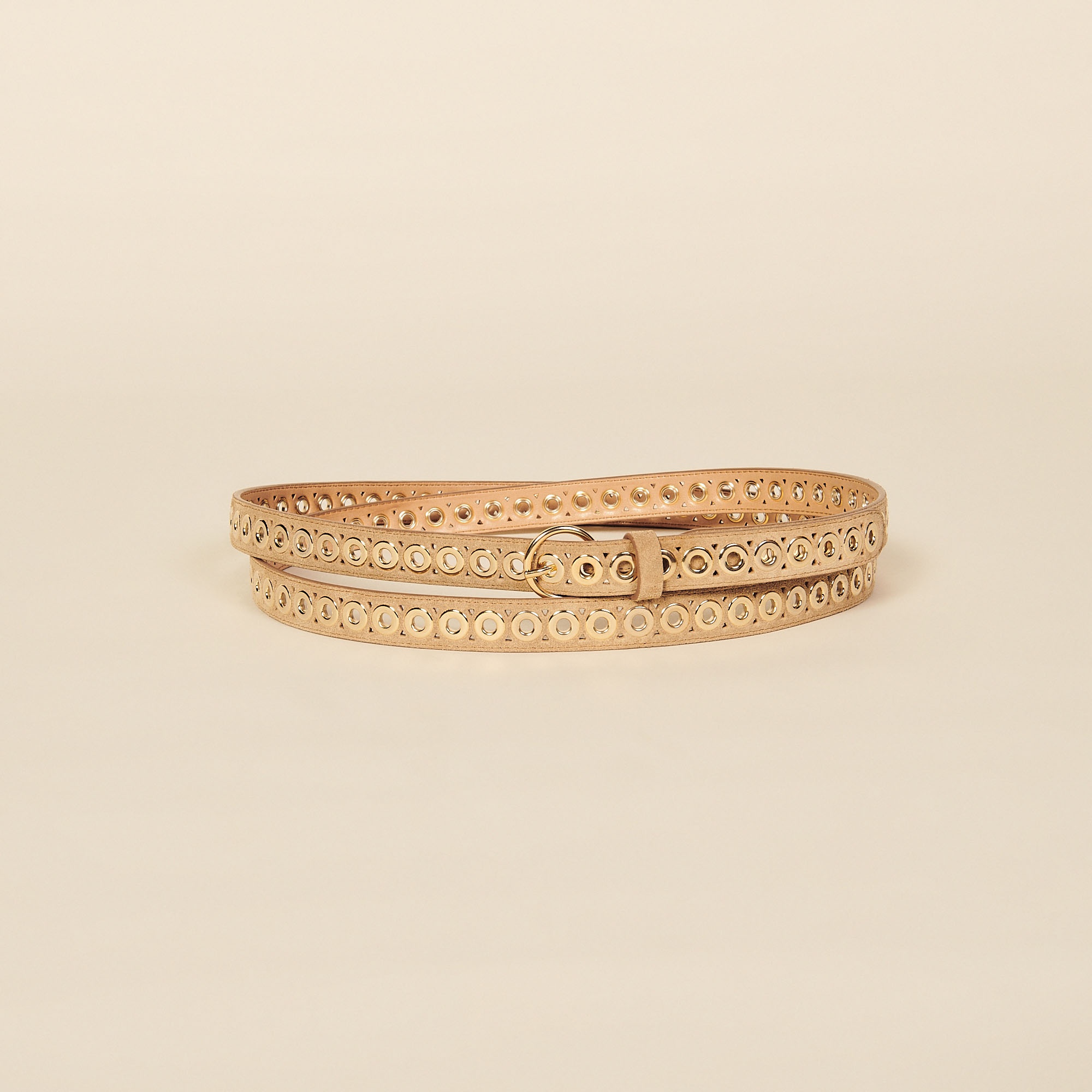Two-row eyelet belt - 2