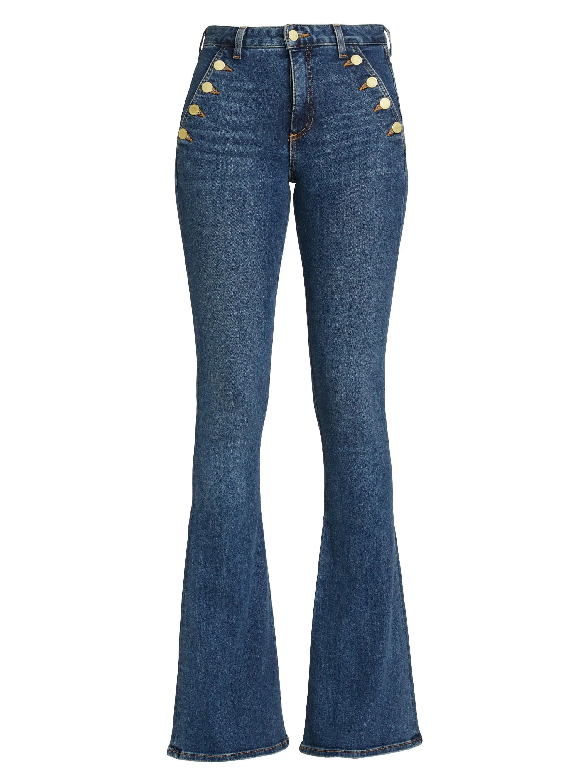 Women's Helena High-Rise Flare Jeans - Medium Wash - 1
