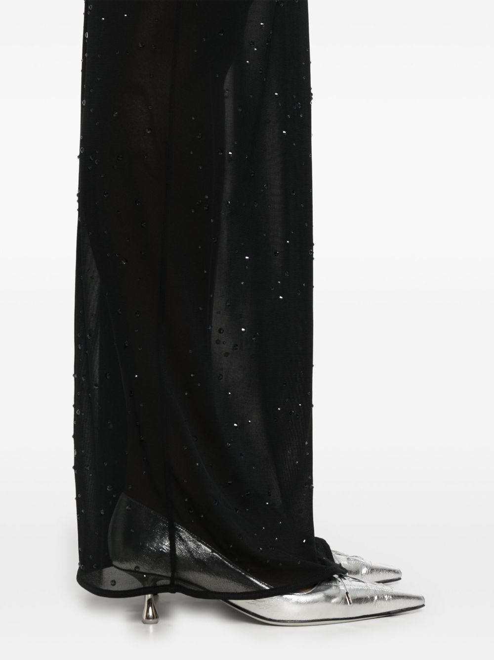 sheer maxi dress - 5