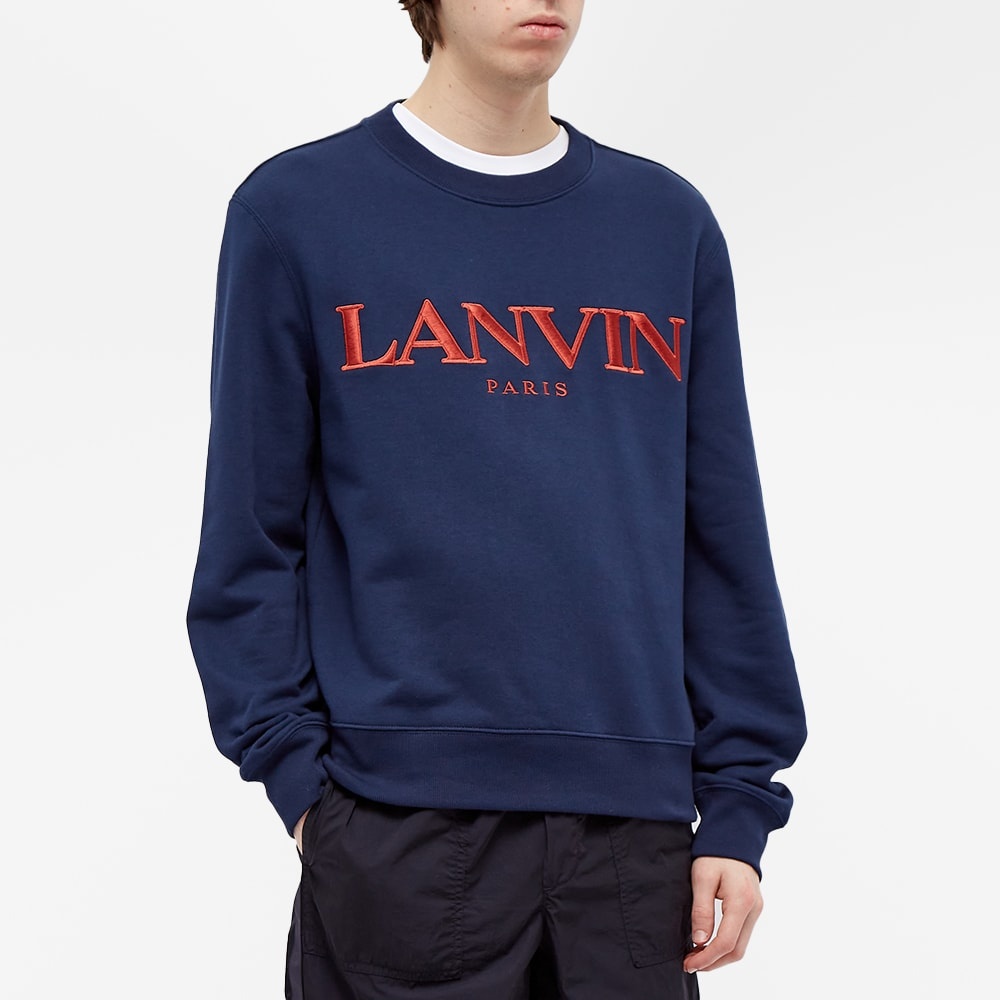 Lanvin Logo Crew Sweat - 4