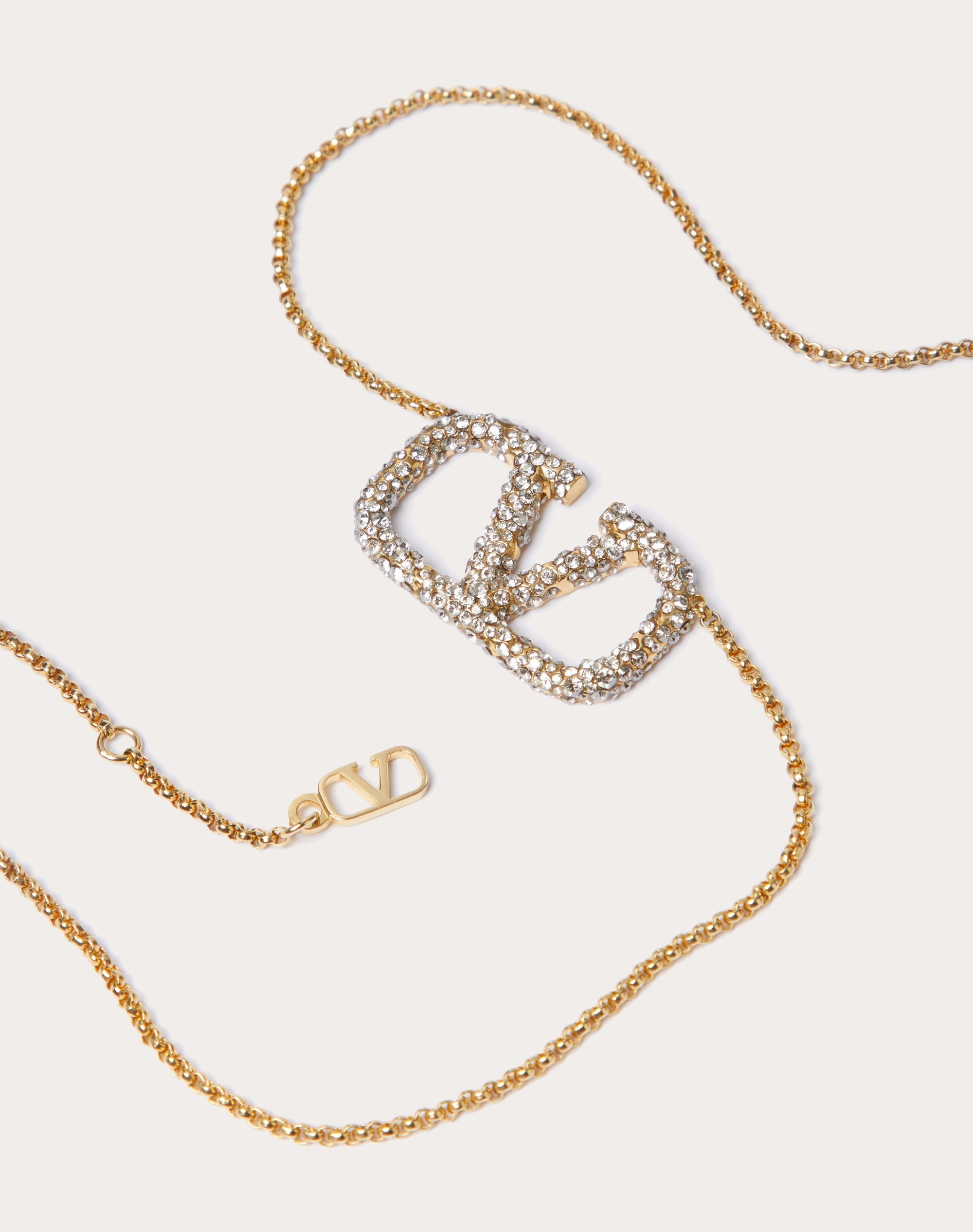 ネックレス・チョーカー VALENTINO SS25 V LOGO CHAIN (6Y2J0S89 METL01) 0400021011406?wid=900
