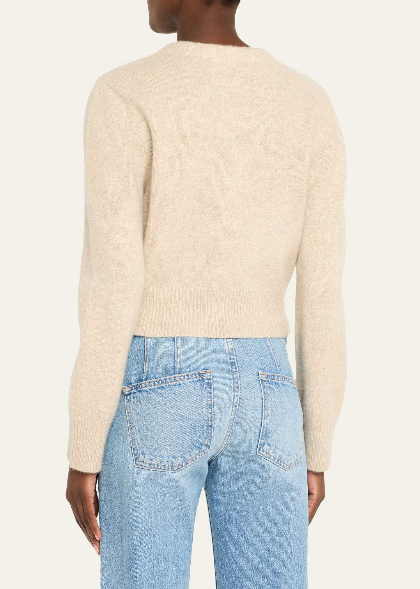 Sloane V-Neck Silk-Cashmere Cardigan - 3