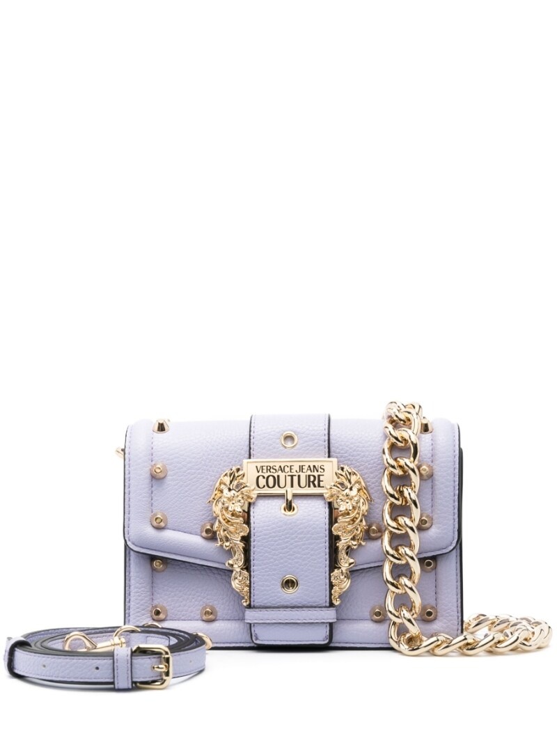 Couture-print shoulder bag - 7