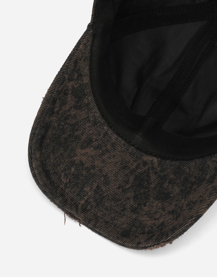 Cotton baseball cap with branded tag - 3