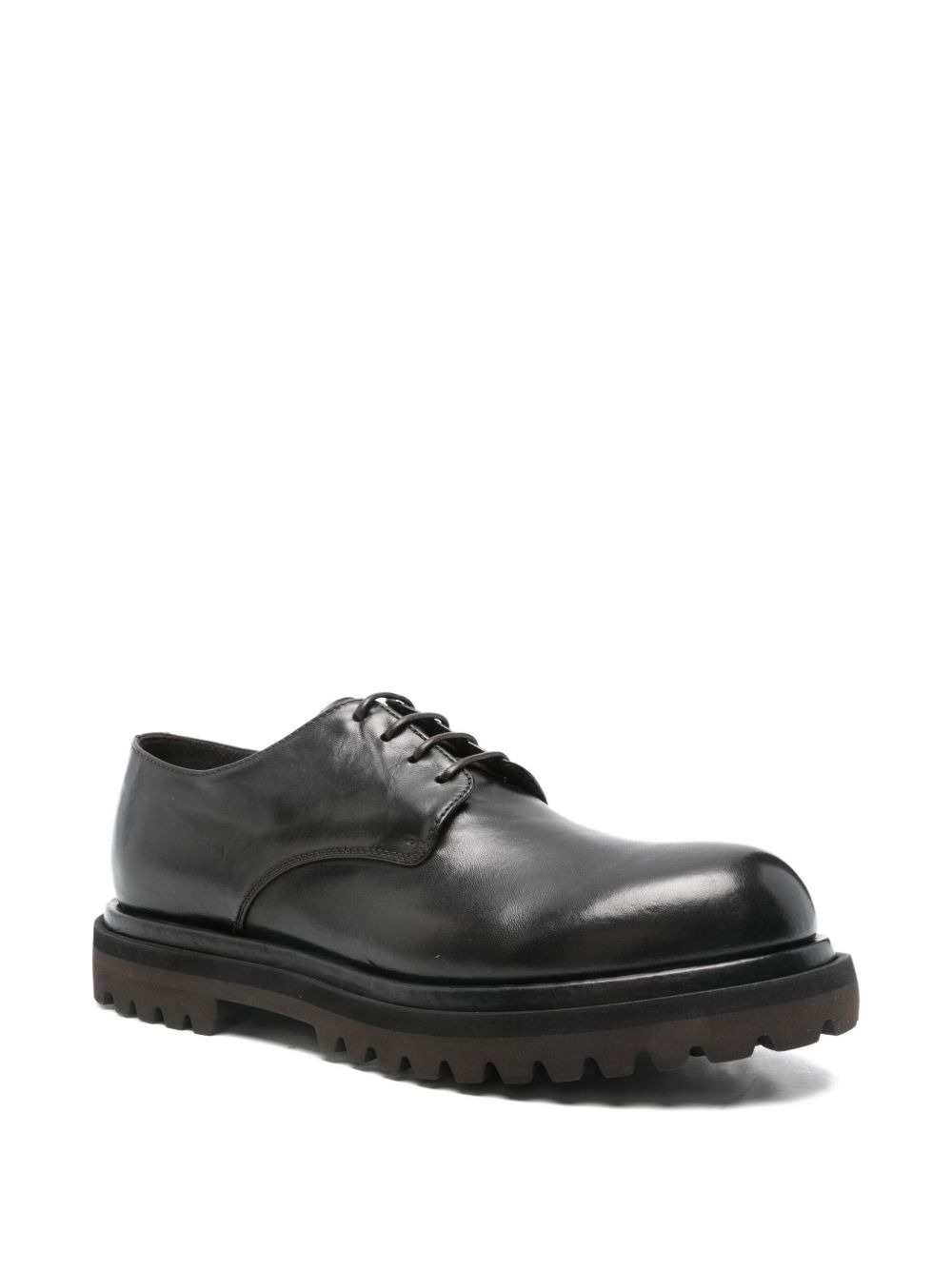 leather derby shoes - 2