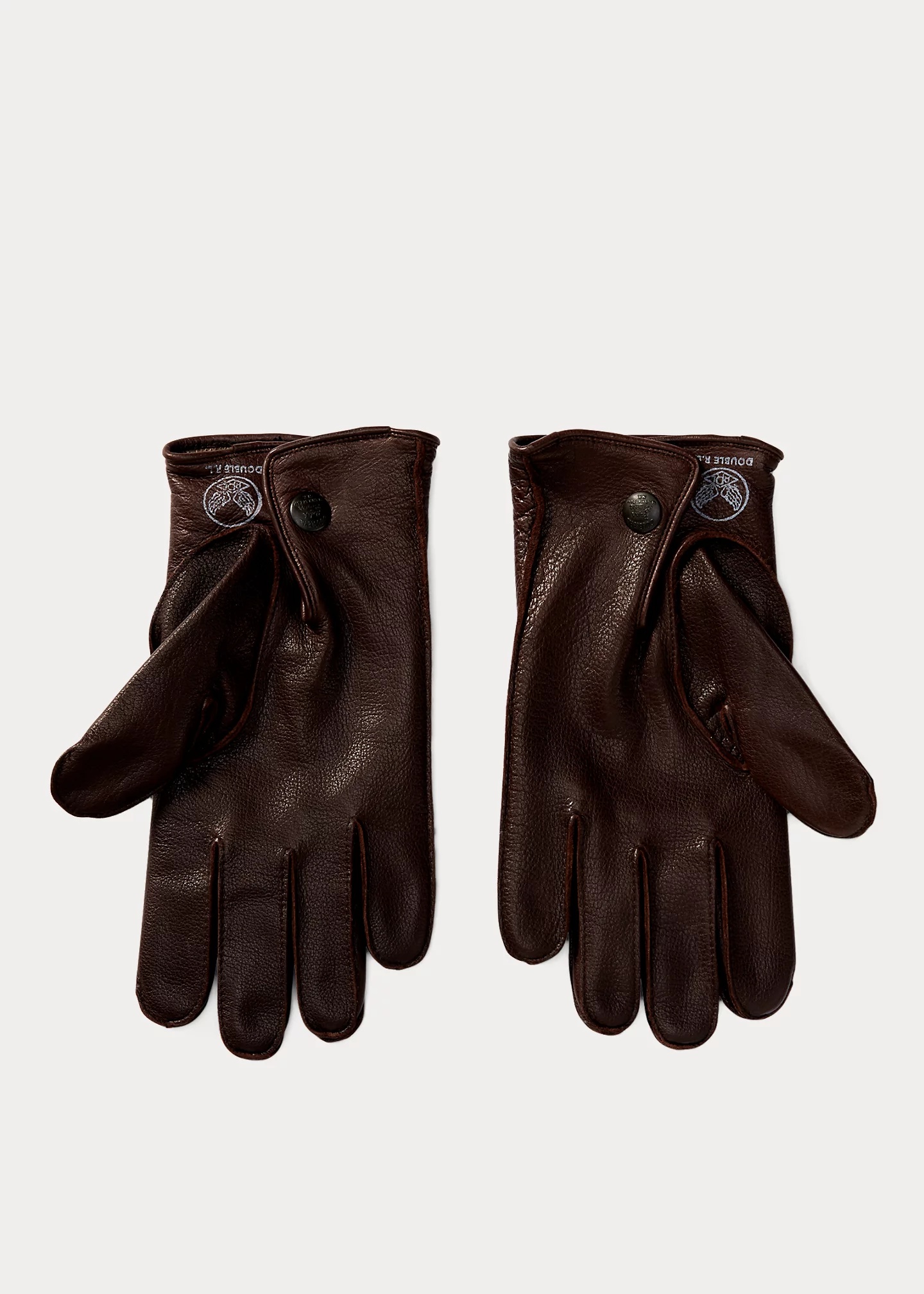 Lined Leather Gloves - 2