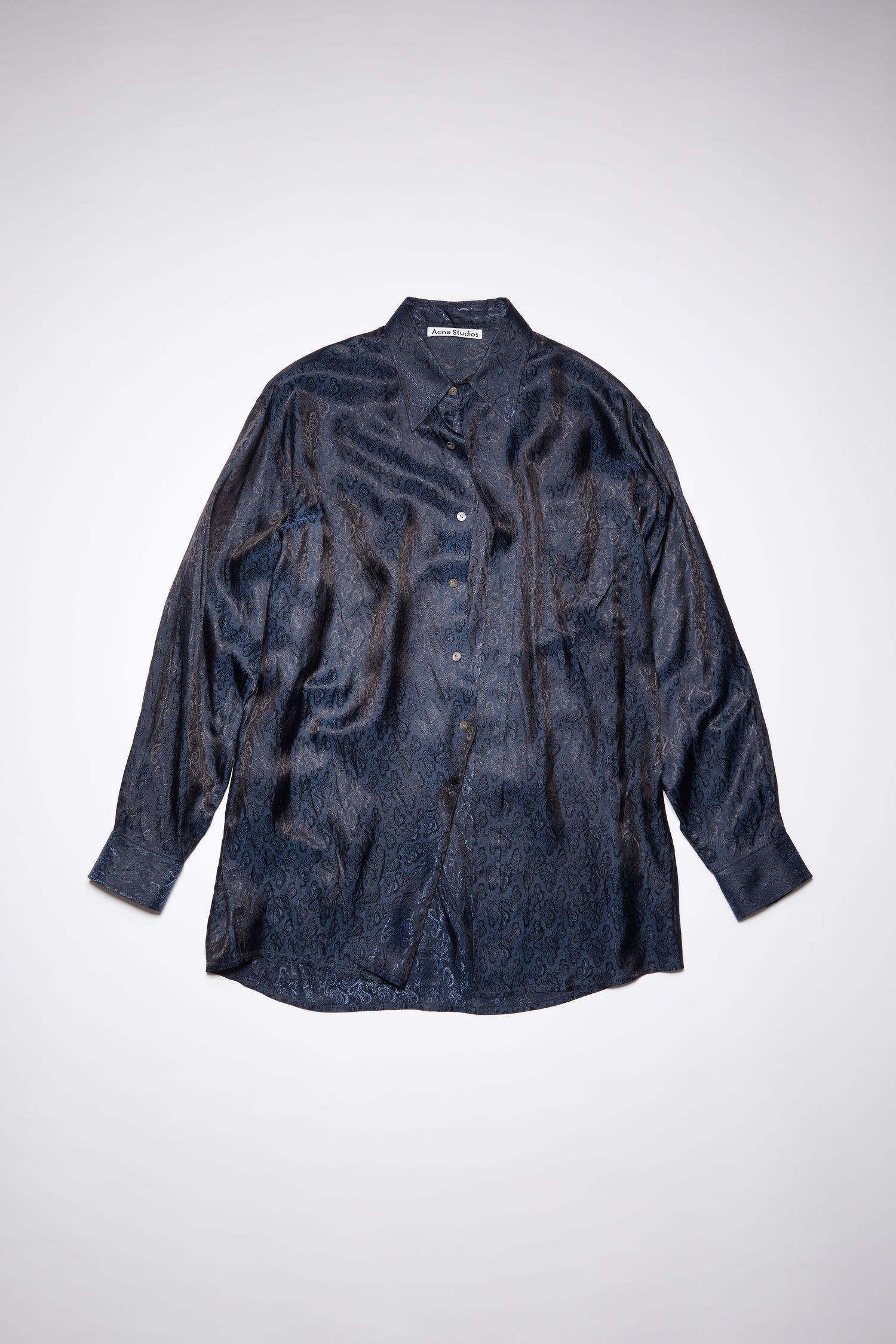 Paisley shirt - Navy - 1