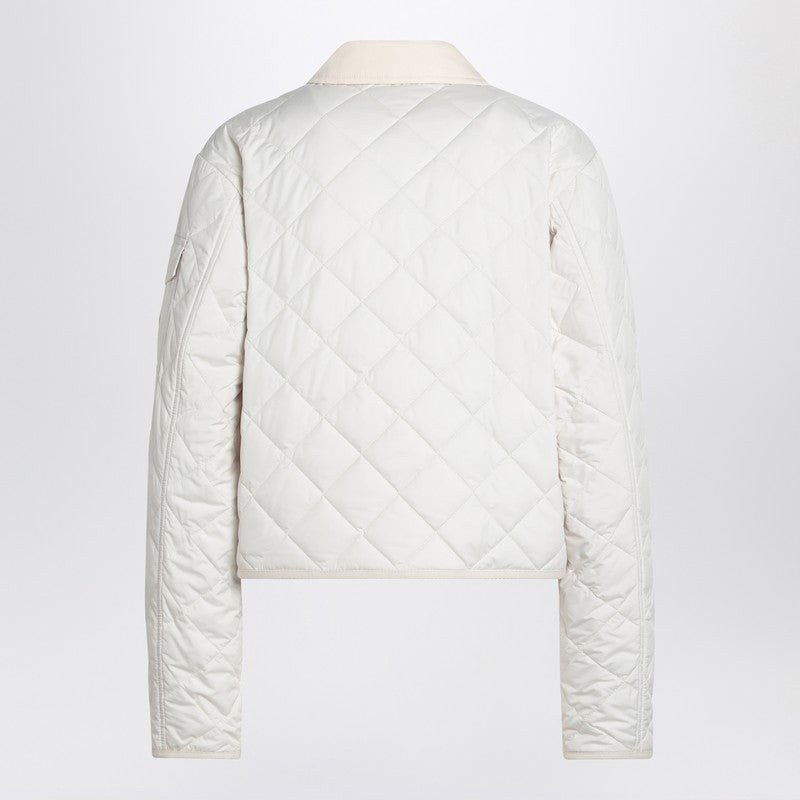 Moncler CHITRE QUILTED IVORY JACKET outlook