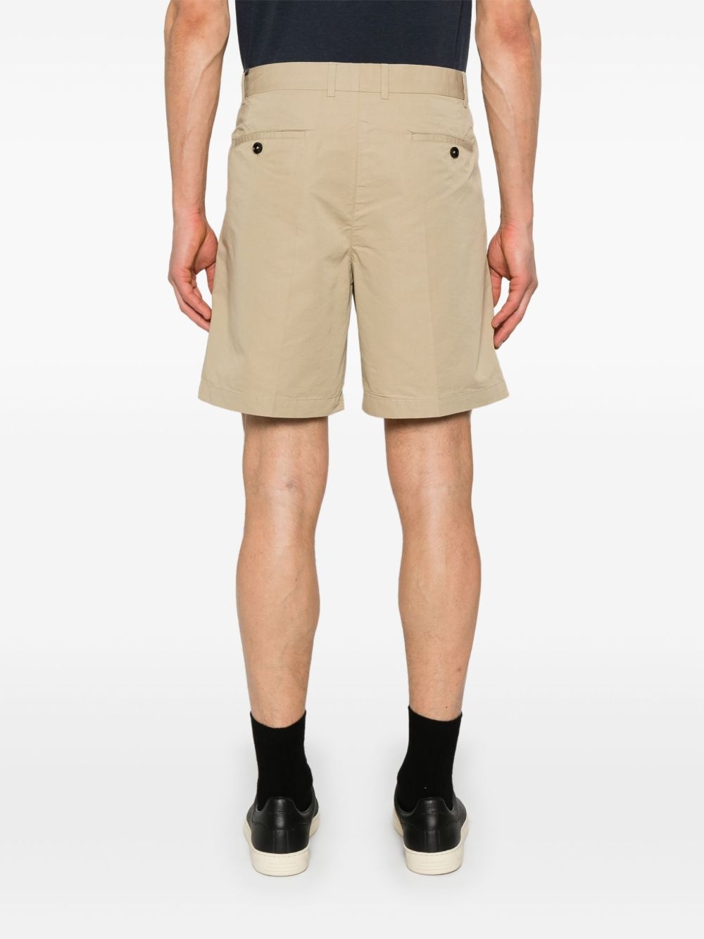 pleat-detail shorts - 4