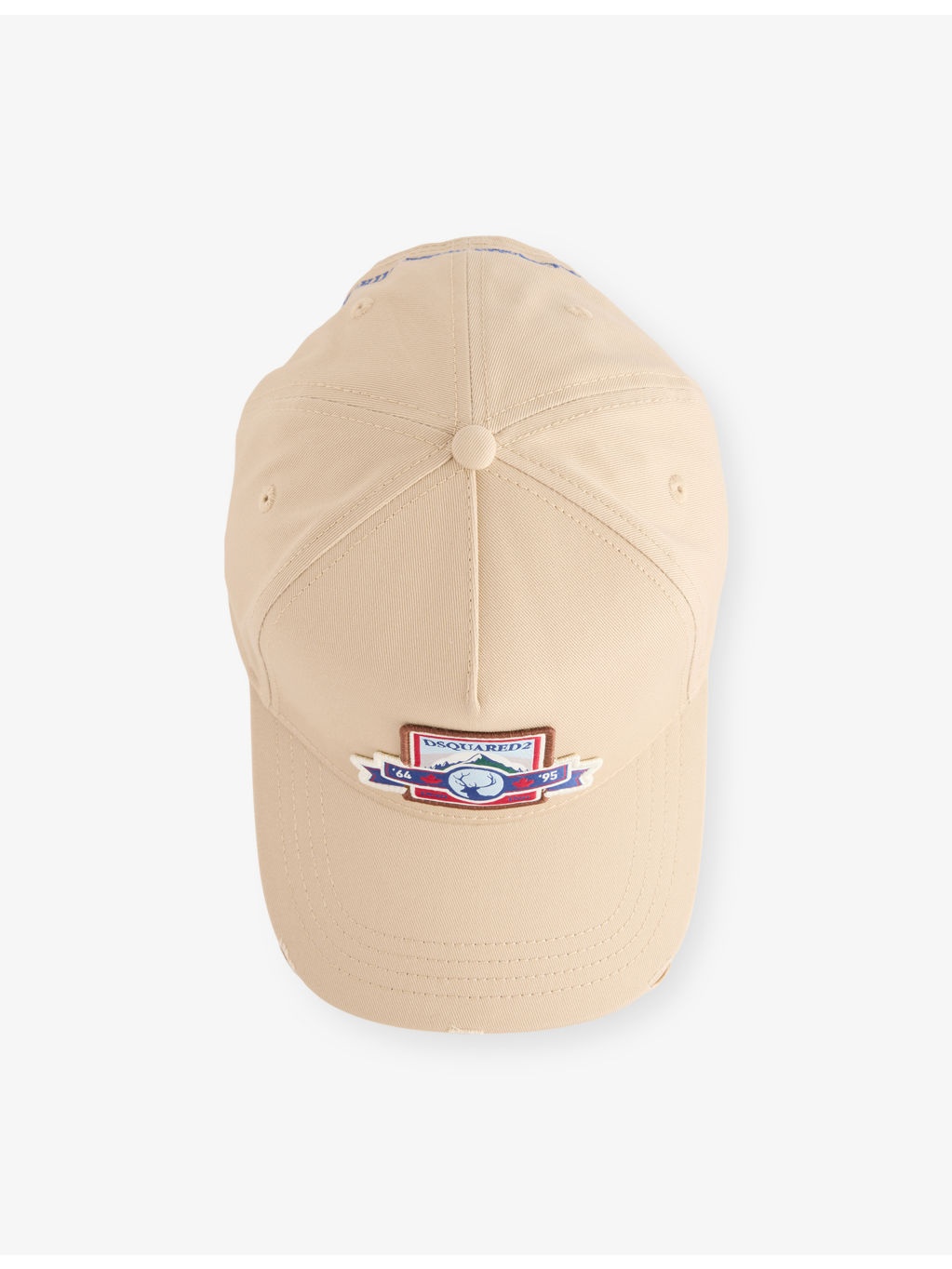 Canadian Brand-Patch Cotton-Canvas Baseball Cap - 4